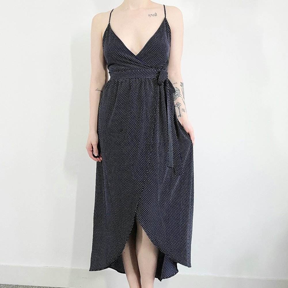Urban Outfitters Polka Dot Wrap Dress